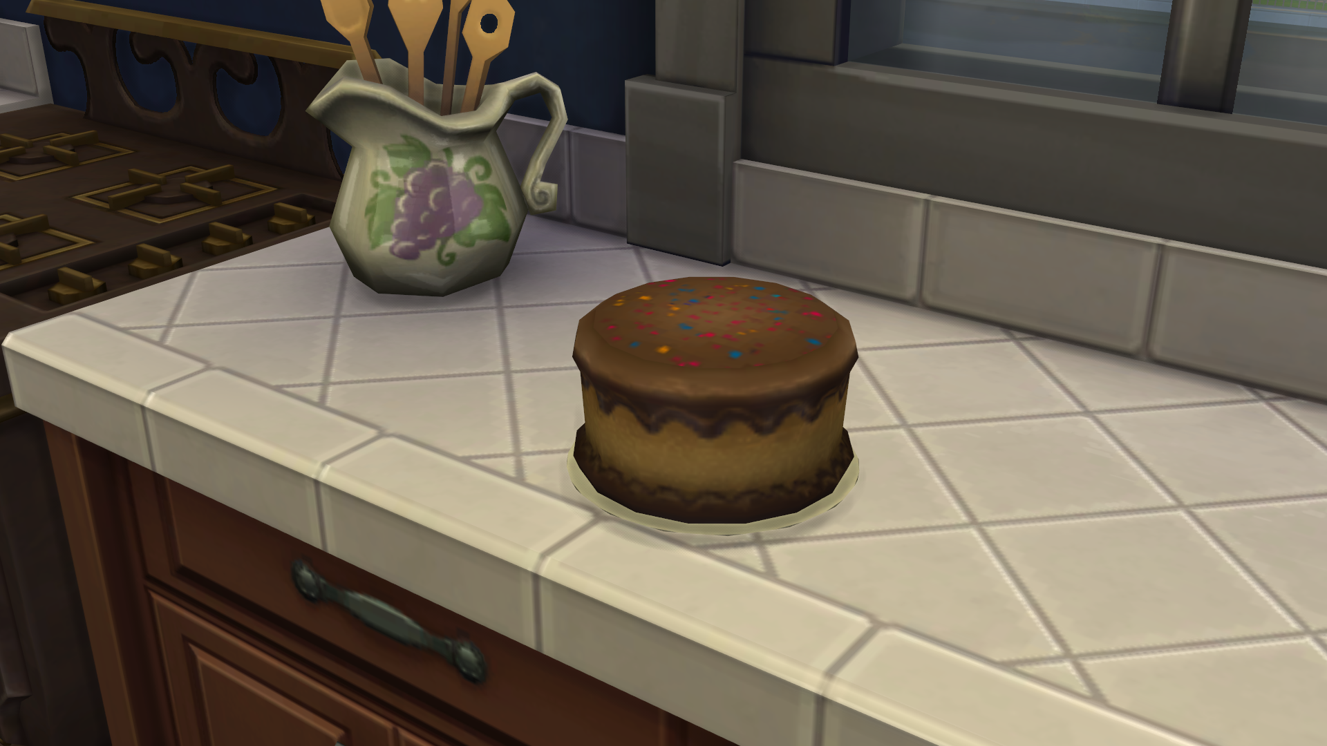 How To Get Signature Cake On Sims 4