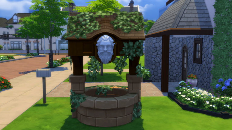 sims 4 revive dead sim wishing well