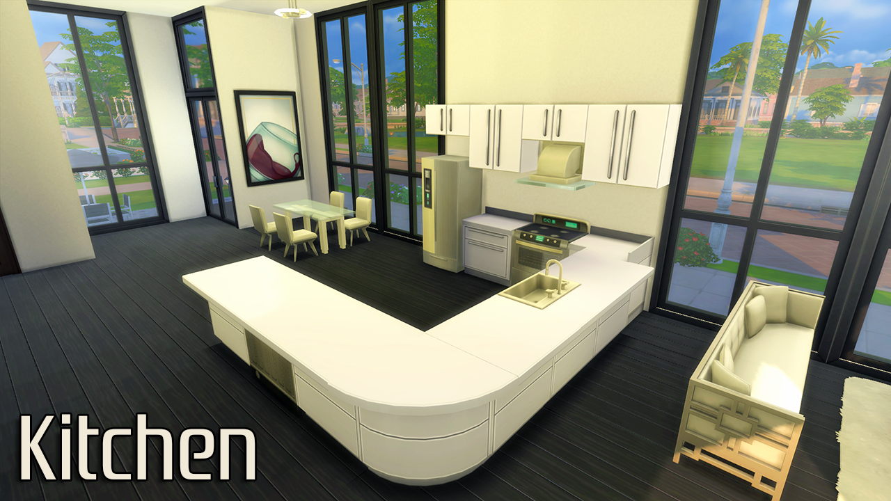 Mystic S Sims 4 House Builds Modern Sleek The Sims Legacy Challenge